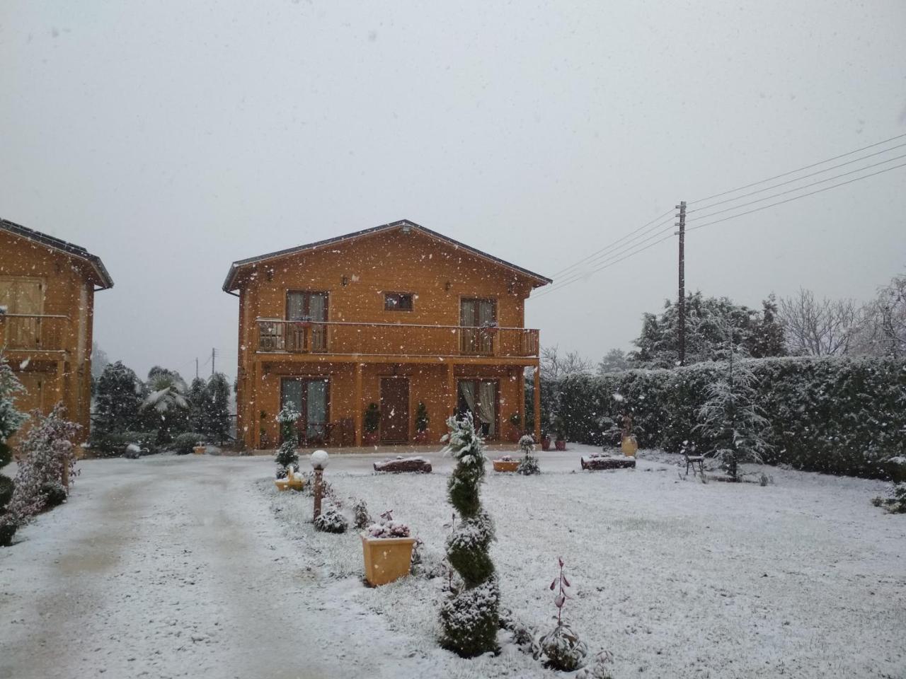 Kastor Chalets Ampelokipoi エクステリア 写真
