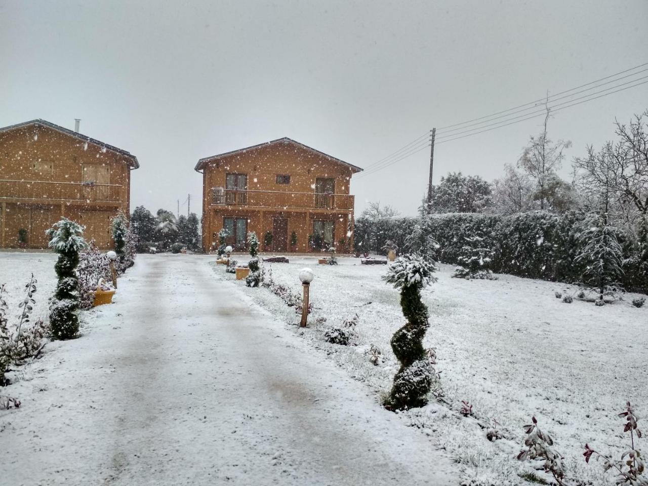 Kastor Chalets Ampelokipoi エクステリア 写真