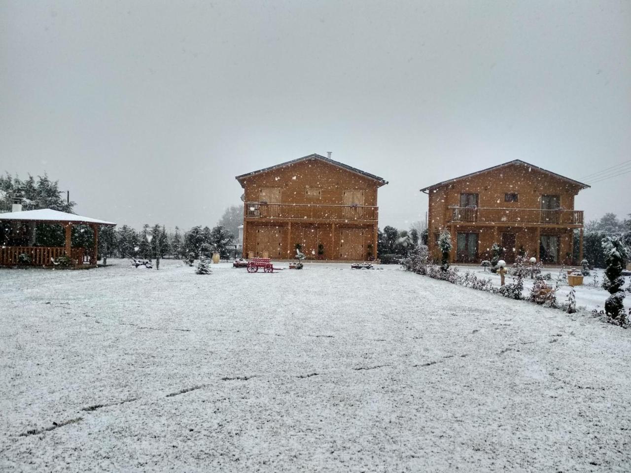 Kastor Chalets Ampelokipoi エクステリア 写真