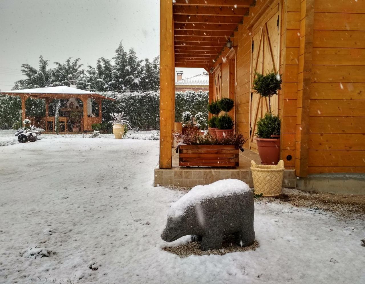 Kastor Chalets Ampelokipoi エクステリア 写真